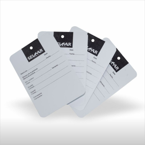 Placas de Ensayo Test de color SEICAR 150x105mm CHC100B