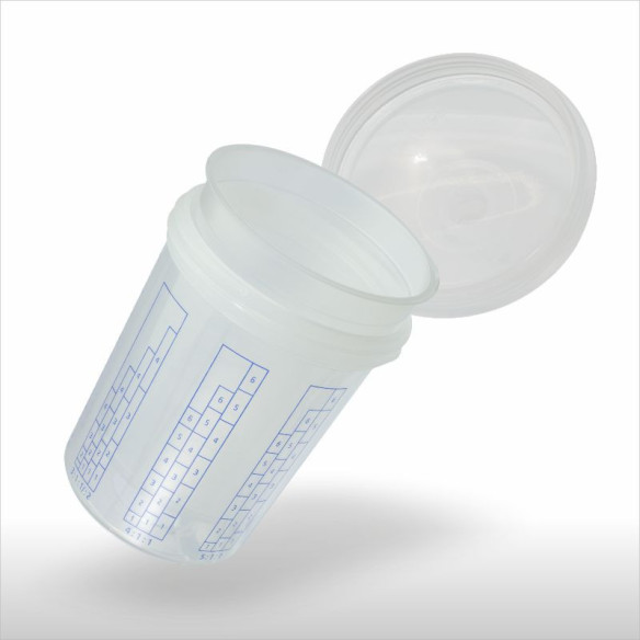 Vaso de Pintura Tipo PPS 800ml 50u