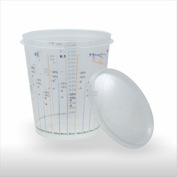 Vaso para Mezcla de Pintura Calibrado 1400ml