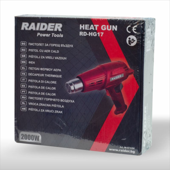 Decapador Aire Caliente RAIDER RD-HG17 2000W