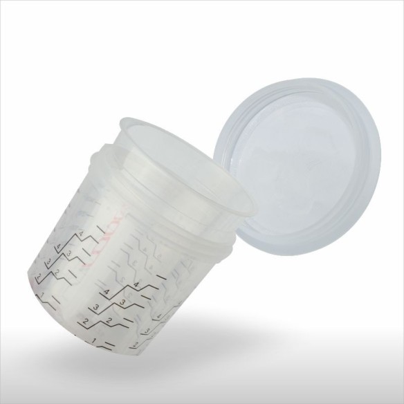 Vaso de Pintura Tipo PPS 180ml (50 unidades)