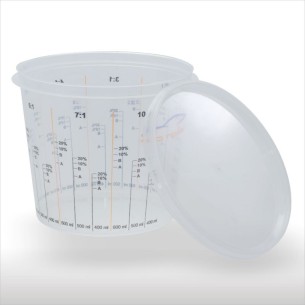 Vaso para Mezcla de Pintura Calibrado 2300ml