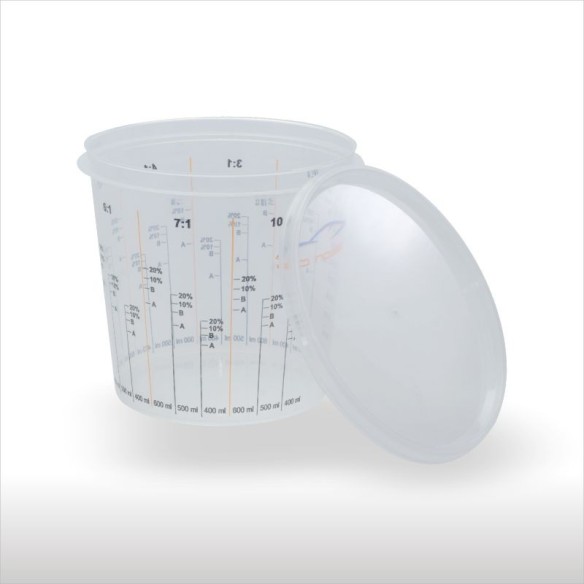 Vaso para Mezcla de Pintura Calibrado 400ml