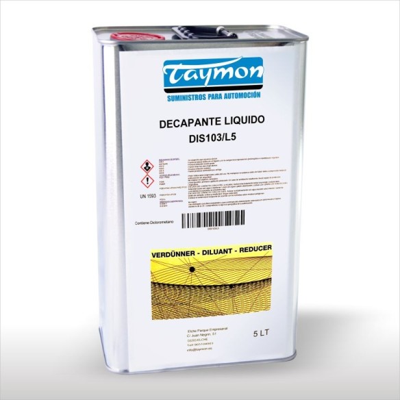Decapante Líquido TAYMON 5L DIS103/L5