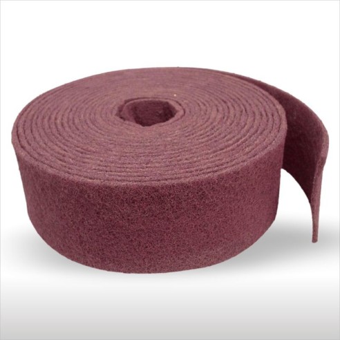 Rollo de Fibra Abrasiva Roja 120mmx10m Muy Fina P600