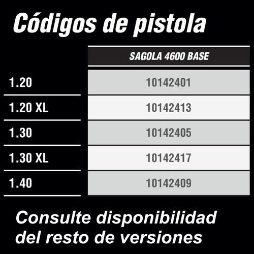 Pistola SAGOLA 4600 1.20 Base 10142401