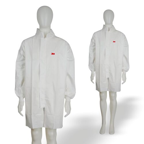 Bata de Laboratorio Desechable 3M Talla XXL Blanca