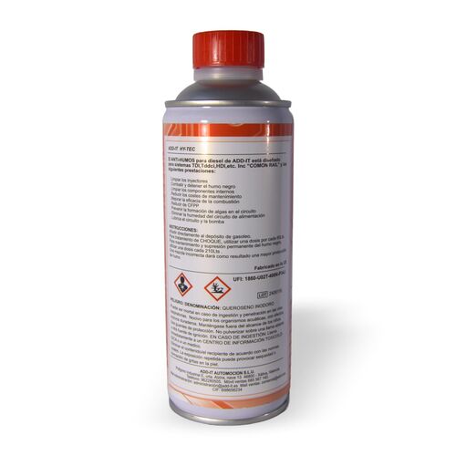 Antihumos Limpiador de Inyección Diesel ADD-IT 400ml