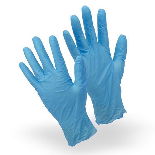 Guantes de Latex SEICAR Azules Talla M (50 unidades) Alta Protección 