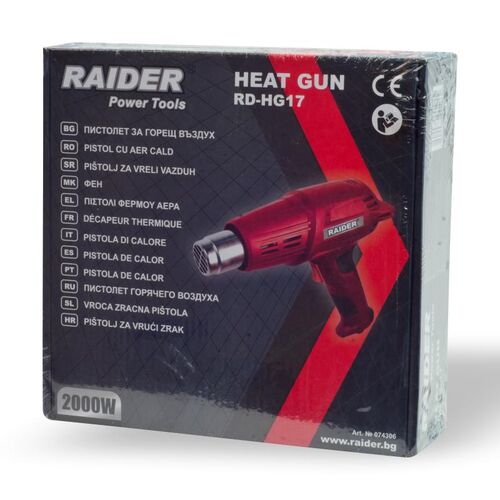 Decapador Aire Caliente RAIDER RD-HG17 2000W