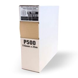Rollo de Lija Precortada KS-Plus P-500 115mm x 25m