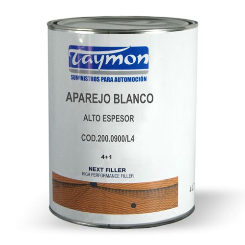 Kit Aparejo Blanco TAYMON 4L con Catalizador 1L