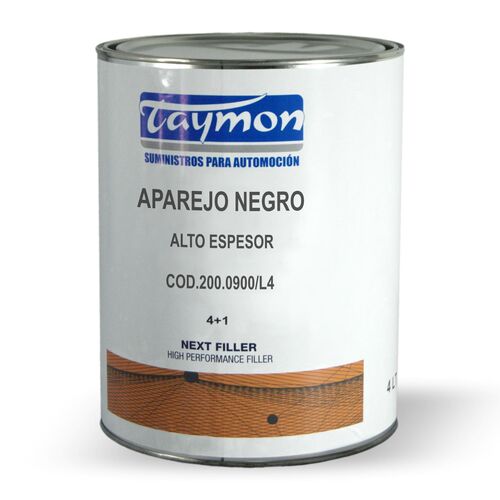 Kit Aparejo Negro TAYMON 4L con Catalizador 1L
