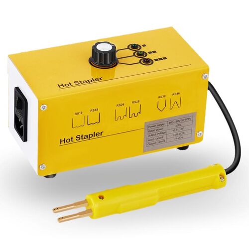 Kit Soldador para Reparación de Plásticos KAERD 20W Grapadora Térmica 600 Grapas