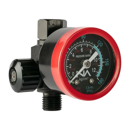 Manómetro Volumétrico NA Aguja Magnética Rojo - Negro NORBER ALONSO