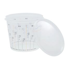 Vaso para Mezcla de Pintura Calibrado 650ml