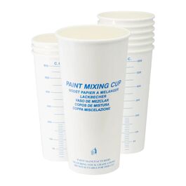 Vaso Calibrado De Papel Desechable para Mezclas 600ml (50 unidades)
