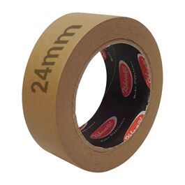 Cinta de Enmascarar Premium Marrón 24mm 80 Grados