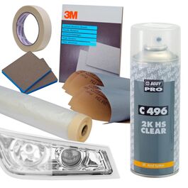 Kit Renovación y Restauración para Pulido de Faros
