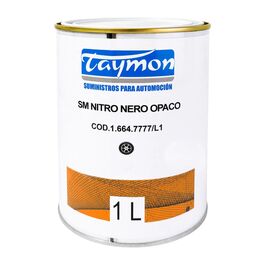 Pintura Nitro Negro Mate TAYMON 1L