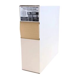 Rollo Lija Precortada con Espuma 115mm x 25m