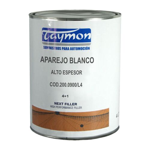 Kit Aparejo Blanco TAYMON 4L con Catalizador 1L