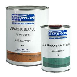 Kit Aparejo Blanco TAYMON 4L con Catalizador 1L