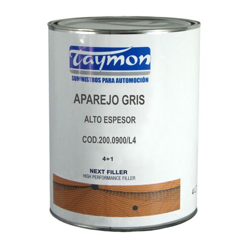 Kit Aparejo Gris TAYMON 4L con Catalizador 1L