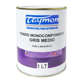 Aparejo Acrílico Monocomponente TAYMON Gris Medio 1L 1.200.0101/L1