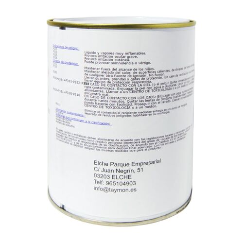 Aparejo Acrílico Monocomponente TAYMON Gris Medio 1L 1.200.0101/L1